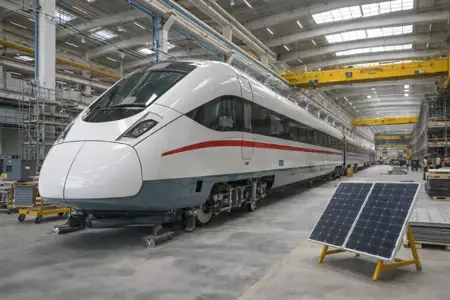 إنجاز 55٪ من أول مصنع قطارات سريعة في تركيا