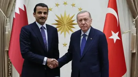 أردوغان يؤكد دعم تركيا لقطر ويبحث التصعيد الإيراني الإسرائيلي