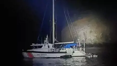 ضبط 35 مُهاجِراً غير نظامي و4 مُهربين قرب فتحية بولاية موغلا ضبط 35 مُهاجِراً غير نظامي و4 مُهربين قرب فتحية بولاية موغلا