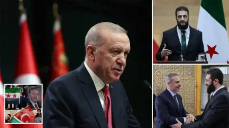 تركيا أول وجهة خارجية مرتقبة للشرع  تركيا أول وجهة خارجية مرتقبة للشرع