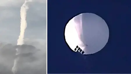 إسقاط المنطاد الصيني قبالة سواحل كارولينا الجنوبية.. وبكين ترد إسقاط المنطاد الصيني قبالة سواحل كارولينا الجنوبية.. وبكين ترد