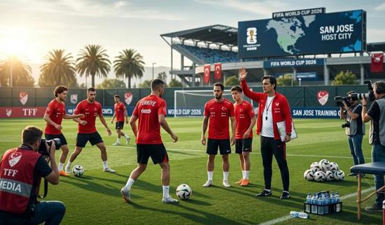 المنتخب التركي في سان خوسيه.. استعدادات حاسمة قبل المونديال