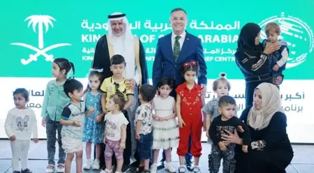 السعودية تدشن في تركيا أكبر مشروع تطوعي لزراعة القوقعة للأطفال في العالم السعودية تدشن في تركيا أكبر مشروع تطوعي لزراعة القوقعة للأطفال في العالم