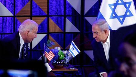 حماس تحمل بايدن والإدارة الأمريكية مسؤولية جرائم إسرائيل في غزة