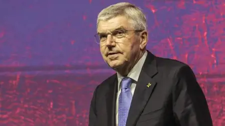 رئيس اللجنة الأولمبية الدولية يشكر أردوغان لهذا السبب رئيس اللجنة الأولمبية الدولية يشكر أردوغان لهذا السبب