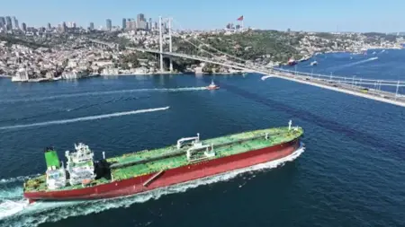 مرور ما يقرب من مليوني سفينة عبر المضائق التركية خلال 20 عامًا  مرور ما يقرب من مليوني سفينة عبر المضائق التركية خلال 20 عامًا