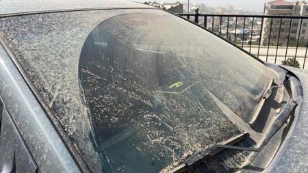 عاجل:سحب غبارية قادمة من سوريا تضرب ولايات شرق تركيا