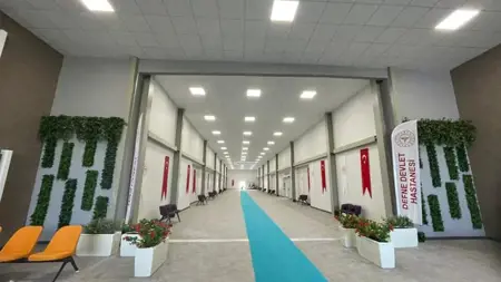 مستشفى "دفنة" الحكومي  في ولاية هاتاي التركيبة يبدأ في استقبال المرضى  مستشفى "دفنة" الحكومي  في ولاية هاتاي التركيبة يبدأ في استقبال المرضى