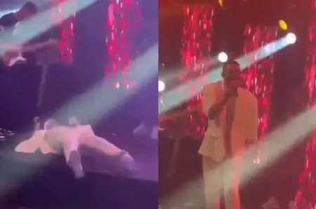 وفاة مغني برازيلي شاب أثناء إحيائه حفلًا غنائيًا على خشبة المسرح وفاة مغني برازيلي شاب أثناء إحيائه حفلًا غنائيًا على خشبة المسرح