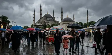 الأمطار تضرب العيد