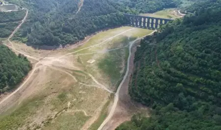 تحذير هام ..استمرار تراجع منسوب مياه السدود في إسطنبول تحذير هام ..استمرار تراجع منسوب مياه السدود في إسطنبول