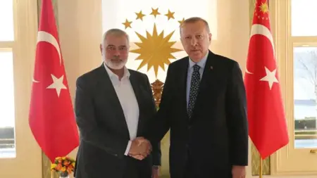 أردوغان يستقبل هنية غدًا أردوغان يستقبل هنية غدًا
