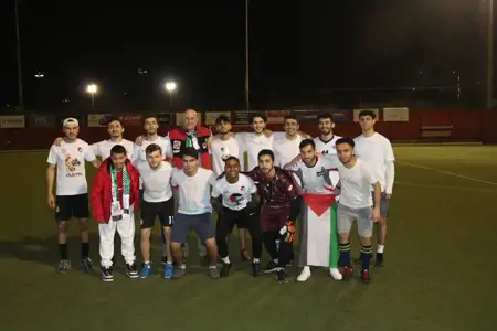 بمشاركة 10 فرق عربية... الجالية الفلسطينية في أنقرة تختتم "دوري كرة قدم"  بمشاركة 10 فرق عربية... الجالية الفلسطينية في أنقرة تختتم "دوري كرة قدم"