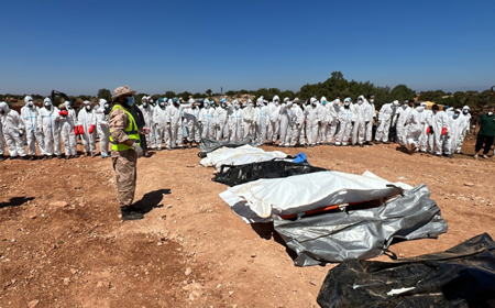ليبيا تضطر إلى دفن ضحاياها في مقابر جماعية