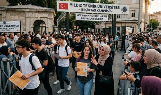 ملايين الطلاب أنهوا أولى جلسات امتحان الجامعة في تركيا