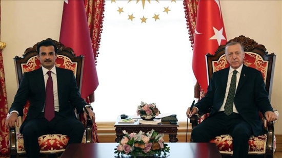 أمير قطر يوجه رسالة تعزية إلى أردوغان بعد "الكارثة الأخيرة"
