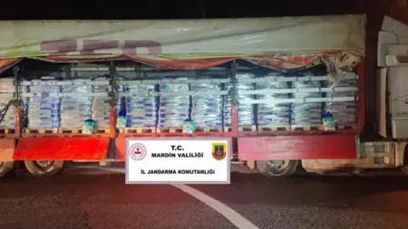 ضبط 25.5 طن من مسحوق التنظيف المغشوش في ماردين ضبط 25.5 طن من مسحوق التنظيف المغشوش في ماردين