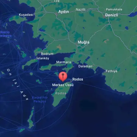 تركيا..وفاة على إثر زلزال موغلا تركيا..وفاة على إثر زلزال موغلا