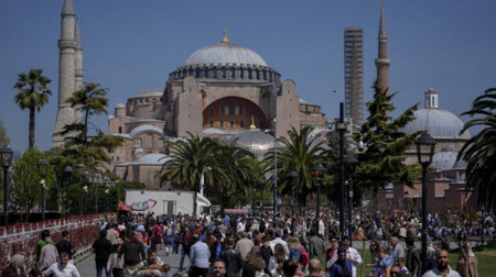 سياحية كبيرة في اسطنبول خلال عيد الفطر 