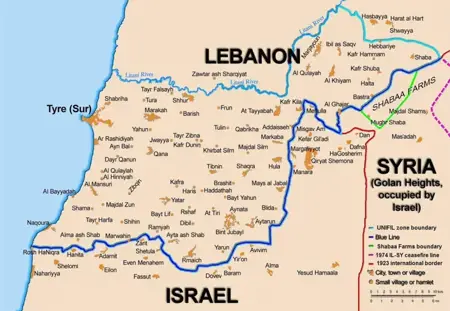 إسرائيل تدرس إقامة منطقة أمنية جنوبي لبنان