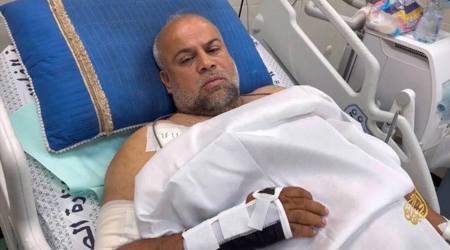 وصول الصحفي الكبير وائل الدحدوح الى قطر لتلقي العلاج