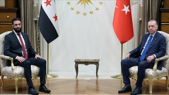 زيارة مرتقبة للشرع إلى تركيا 