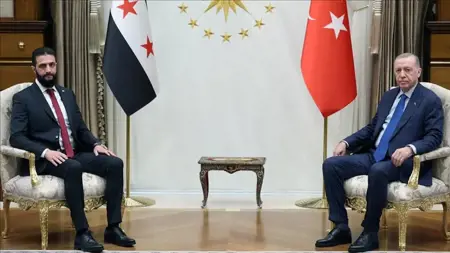 زيارة مرتقبة للشرع إلى تركيا 