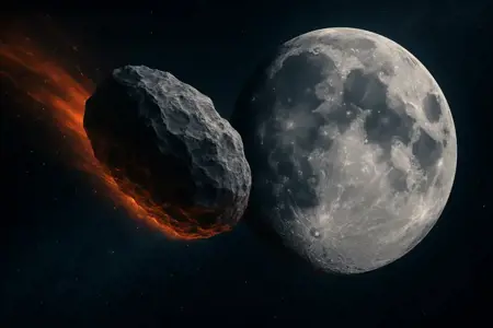 تصاعد خطر اصطدام كويكب عملاق بالقمر… كيف سيصدم الأرض؟