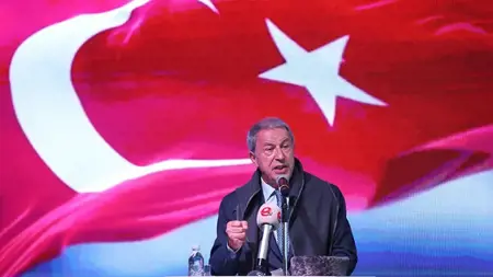 الوزير أكار يعلن تحييد 8 إرهابيين  شمالي سوريا