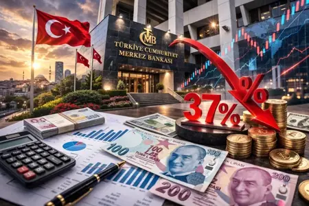البنك المركزي التركي يخفض سعر الفائدة وتأثيره الاقتصادي