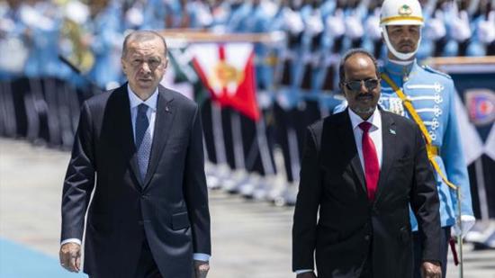 أردوغان يجري محادثة هاتفية مع نظيره الصومالي أردوغان يجري محادثة هاتفية مع نظيره الصومالي