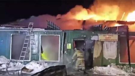 20 قتيلا بحريق في دار لرعاية المسنين في روسيا 