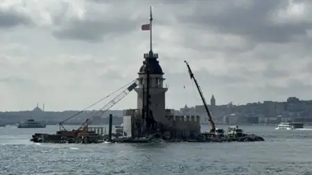 قرب افتتاح "برج الفتاة" بإسطنبول بعد اكتمال ترميمه