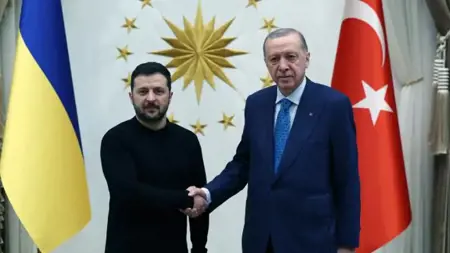 الرئيس أردوغان يهاتف زيلينسكي الرئيس أردوغان يهاتف زيلينسكي