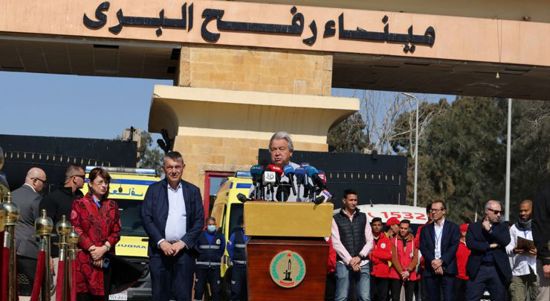 غوتيريش يلوّح باللجوء إلى محكمة العدل الدولية بعد اقتحام قوات الاحتلال مجمعاً للأونروا في القدس