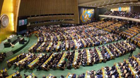  اجتماع الجمعية العامة للأمم المتحدة لمناقشة الأوضاع في فلسطين