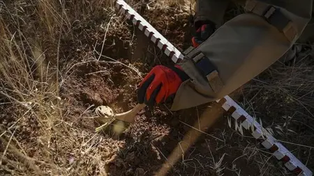 تركيا تعلن إزالة عشرات الآلاف من الألغام من حدودها الشرقية تركيا تعلن إزالة عشرات الآلاف من الألغام من حدودها الشرقية