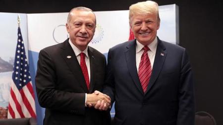 الرئيس أردوغان يدعو الرئيس الأمريكي ترامب لزيارة تركيا