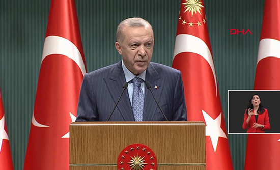 الرئيس أردوغان: لا يمكن أن نصمت أمام أي إساءة لتركيا