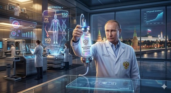 لقاح جيني يرفع عمر الإنسان إلى 150 عاماً!