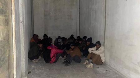 ضبط17 مهاجرا غير نظامي في وان شرقي تركيا