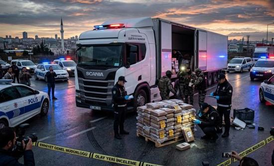 ضربة جديدة لتجار المخدرات في إسطنبول.. ضبط 130 كيلوغرامًا