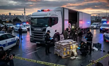 ضربة جديدة لتجار المخدرات في إسطنبول.. ضبط 130 كيلوغرامًا