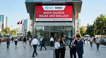 طرح أسهم شركة Quick Sigorta للاكتتاب العام في بورصة إسطنبول