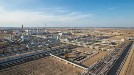 إنتاج الغاز الطبيعي يصل إلى أعلى مستوياته في 10 سنوات