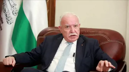 تصريحات قوية من وزير الخارجية الفلسطيني بشأن هجمات المستوطنين الإرهابية تصريحات قوية من وزير الخارجية الفلسطيني بشأن هجمات المستوطنين الإرهابية