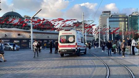 حاكم اسطنبول: خروج 68 من مصابي الهجوم الإرهابي على شارع الاستقلال من المستشفيات