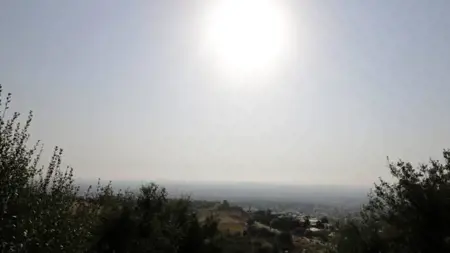 ارتفاع معدل الرطوبة في ولاية أنطاليا التركية ارتفاع معدل الرطوبة في ولاية أنطاليا التركية