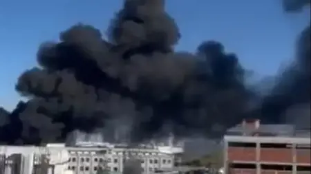 اندلاع حريق مهول في إسنيورت باسطنبول اندلاع حريق مهول في إسنيورت باسطنبول