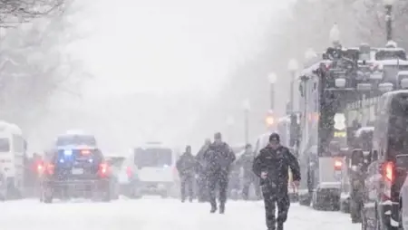 موجة برد وثلوج متوقعة هذا الأسبوع في الولايات الشرقية 